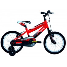 BICYCLE 16" JUNIOR MAN ARGO/RED/BLACK 8001446122624 COPPI