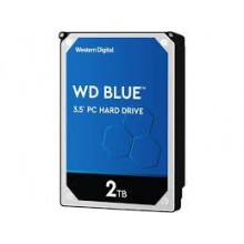 HDD | WESTERN DIGITAL | Blue | 2TB | SATA 3.0 | 256 MB | 5400 rpm | 3,5" | WD20EZAZ