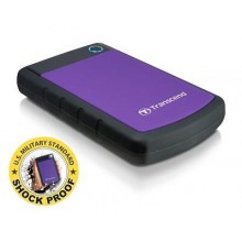 External HDD | TRANSCEND | StoreJet | 1TB | USB 3.0 | Colour Purple | TS1TSJ25H3P