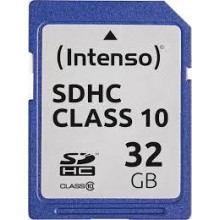 MEMORY SDHC 32GB C10/3411480 INTENSO