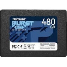 SSD | PATRIOT | Burst Elite | 480GB | SATA 3.0 | 3D NAND | Write speed 320 MBytes/sec | Read speed 450 MBytes/sec | 2,5" | TBW 2