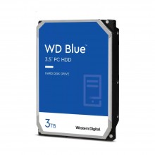 HDD | WESTERN DIGITAL | Blue | 3TB | SATA 3.0 | 256 MB | 5400 rpm | 3,5" | WD30EZAZ