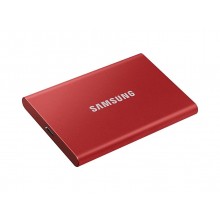 External SSD | SAMSUNG | T7 | 500GB | USB 3.2 | Write speed 1000 MBytes/sec | Read speed 1050 MBytes/sec | MU-PC500R/WW