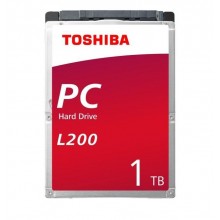 HDD | TOSHIBA | L200 | 1TB | SATA 3.0 | 128 MB | 5400 rpm | 2,5" | Thickness 7mm | HDWL110UZSVA