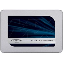 SSD | CRUCIAL | MX500 | 2TB | SATA 3.0 | TLC | Write speed 510 MBytes/sec | Read speed 560 MBytes/sec | 2,5" | MTBF 1800000 hour