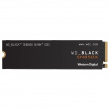 SSD | WESTERN DIGITAL | Black SN850X | 1TB | M.2 | PCIE | NVMe | Write speed 6300 MBytes/sec | Read speed 7300 MBytes/sec | 2.38