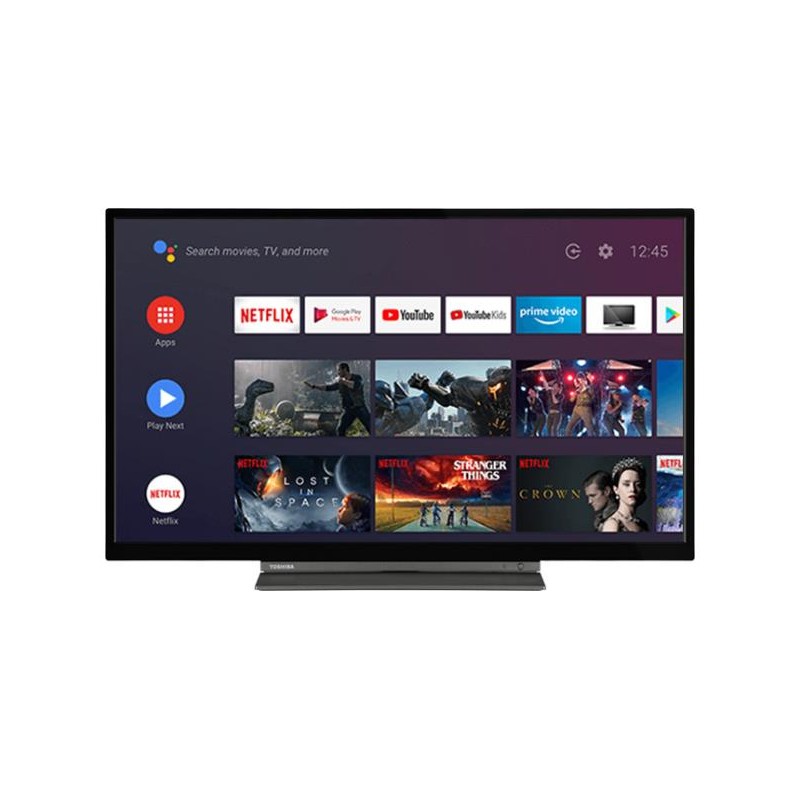 TV Set | TOSHIBA | 32" | Smart/HD | 1366x768 | Wireless LAN | Bluetooth | Android | 32WA3B63DG
