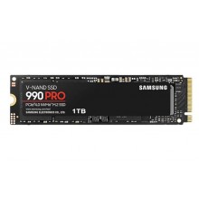 SSD | SAMSUNG | 990 PRO | 1TB | M.2 | PCIE | NVMe | MLC | Write speed 6900 MBytes/sec | Read speed 7450 MBytes/sec | 2.3mm | TBW