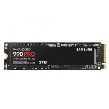 SSD | SAMSUNG | 990 PRO | 2TB | M.2 | PCIE | NVMe | MLC | Write speed 6900 MBytes/sec | Read speed 7450 MBytes/sec | 2.3mm | TBW