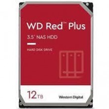 HDD | WESTERN DIGITAL | Red Plus | 12TB | SATA 3.0 | 256 MB | 7200 rpm | 3,5" | WD120EFBX