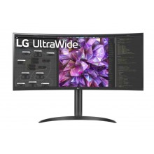 LCD Monitor | LG | 34WQ75C-B | 34" | Curved/21 : 9 | Panel IPS | 3440x1440 | 21:9 | 5 ms | Speakers | Height adjustable | Tilt |