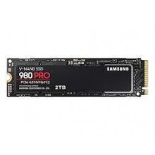 SSD | SAMSUNG | 980 Pro | 2TB | M.2 | NVMe | Write speed 5000 MBytes/sec | Read speed 7000 MBytes/sec | 2.3mm | MTBF 1500000 hou
