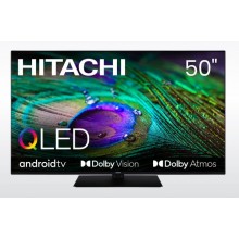 TV Set | HITACHI | 50" | 4K/Smart | QLED | 3840x2160 | Wireless LAN | Bluetooth | Android | 50HAQ6460
