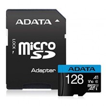MEMORY MICRO SDXC 128GB W/AD./AUSDX128GUICL10A1-RA1 ADATA